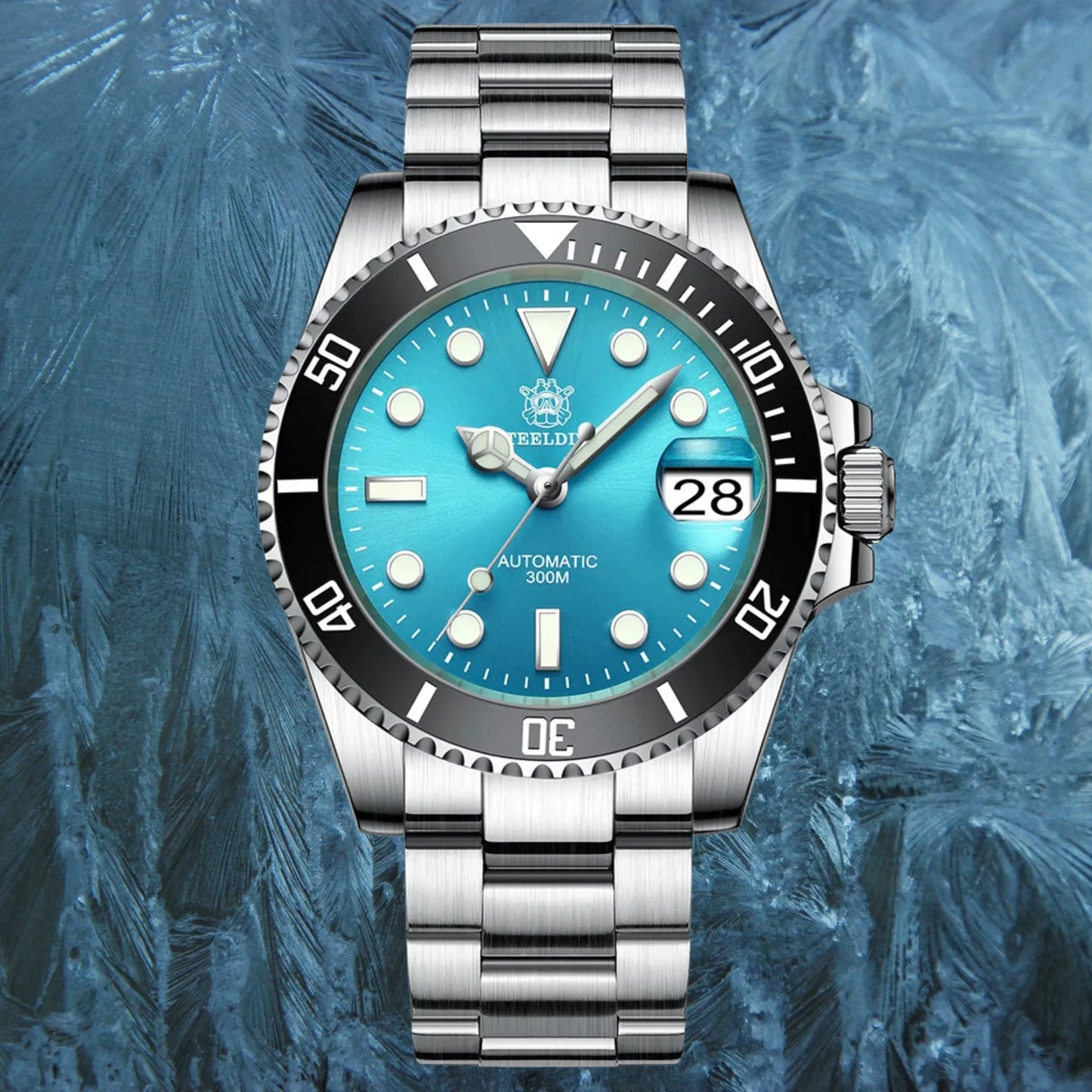 Relógio Masculino Automático Altavaro Endurance Black Mint