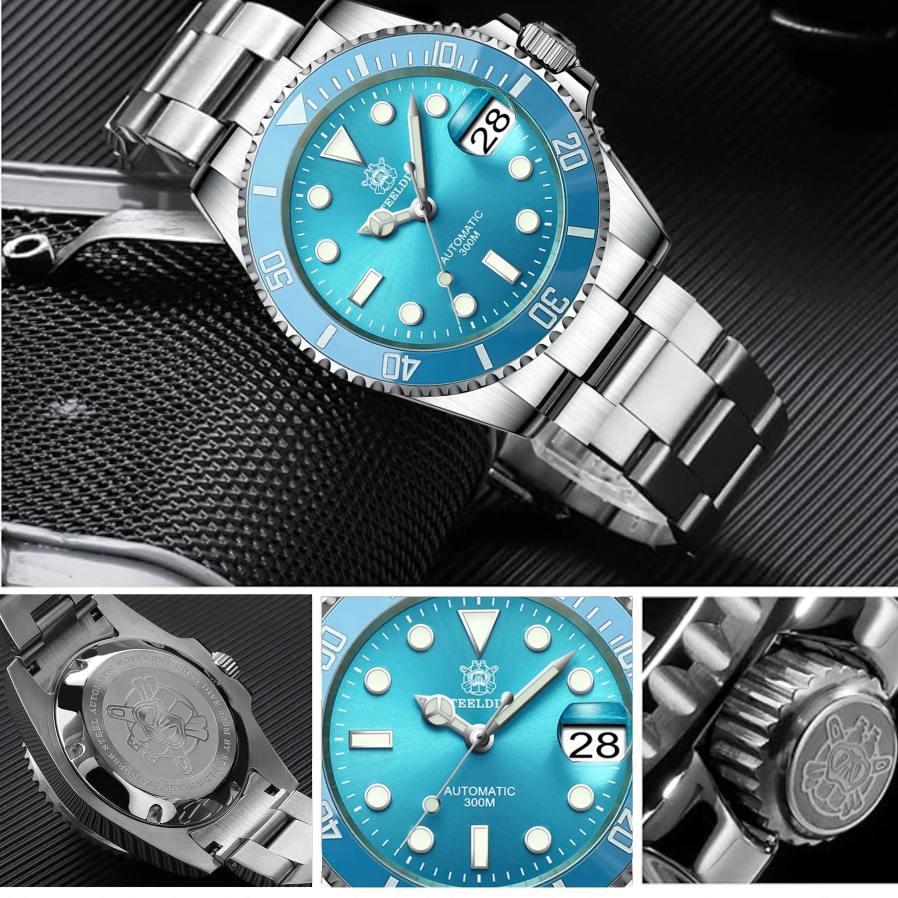 Relógio_Masculino_Automático_Altavaro_Endurance_Mint