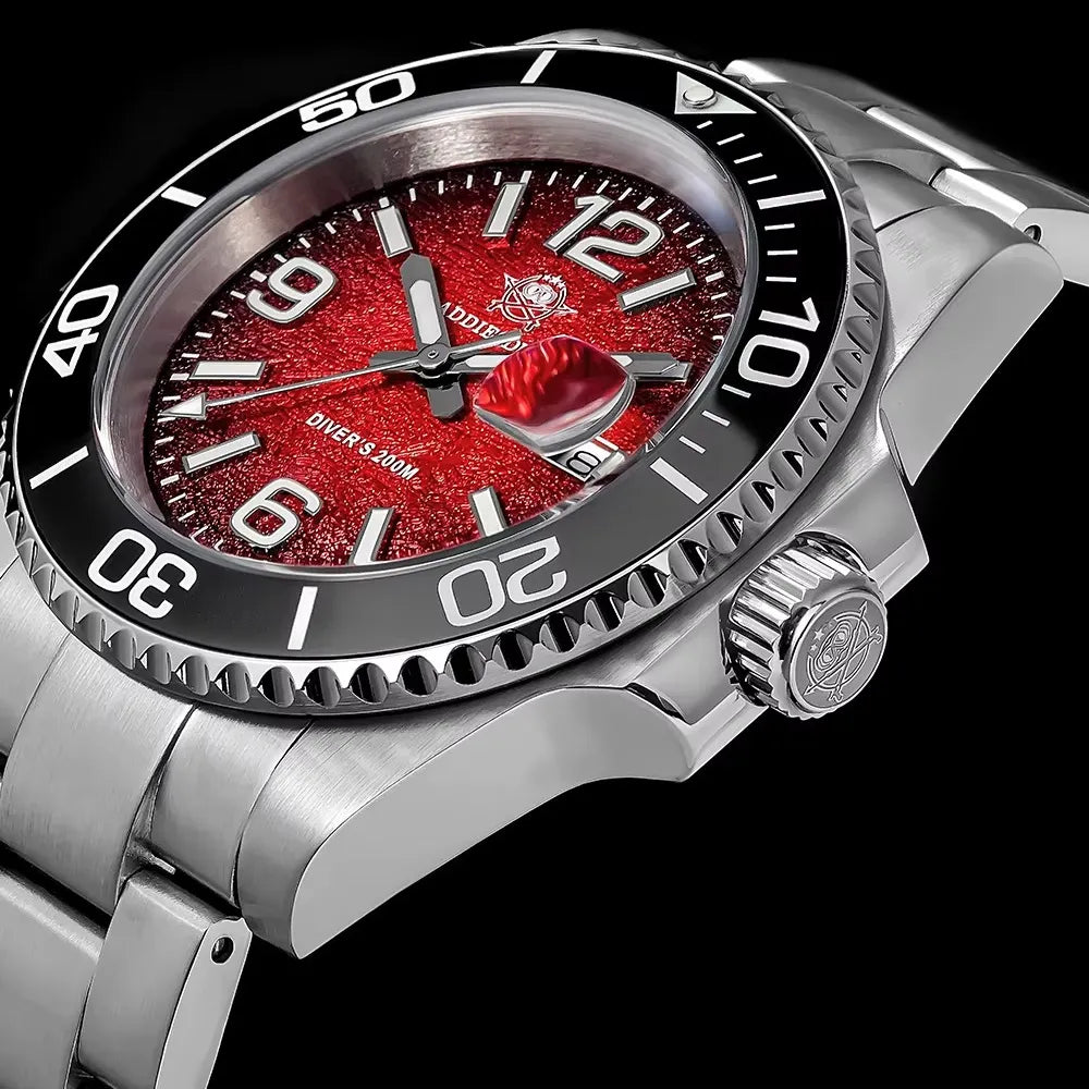 Relogio_automatico_Altavaro_Nautilus_Crimson_Steel