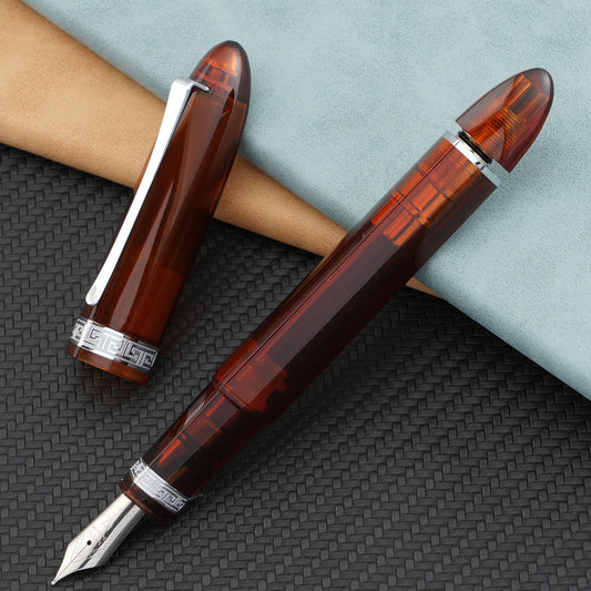 Caneta_Tinteiro_Altavaro_Vesper_V60_Pena_em_Iraurita_EF_F_M_Stub_1.1_mm