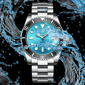 Relógio Masculino Automático Altavaro Endurance Black Mint